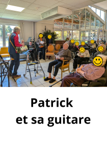 patrick et sa guitare